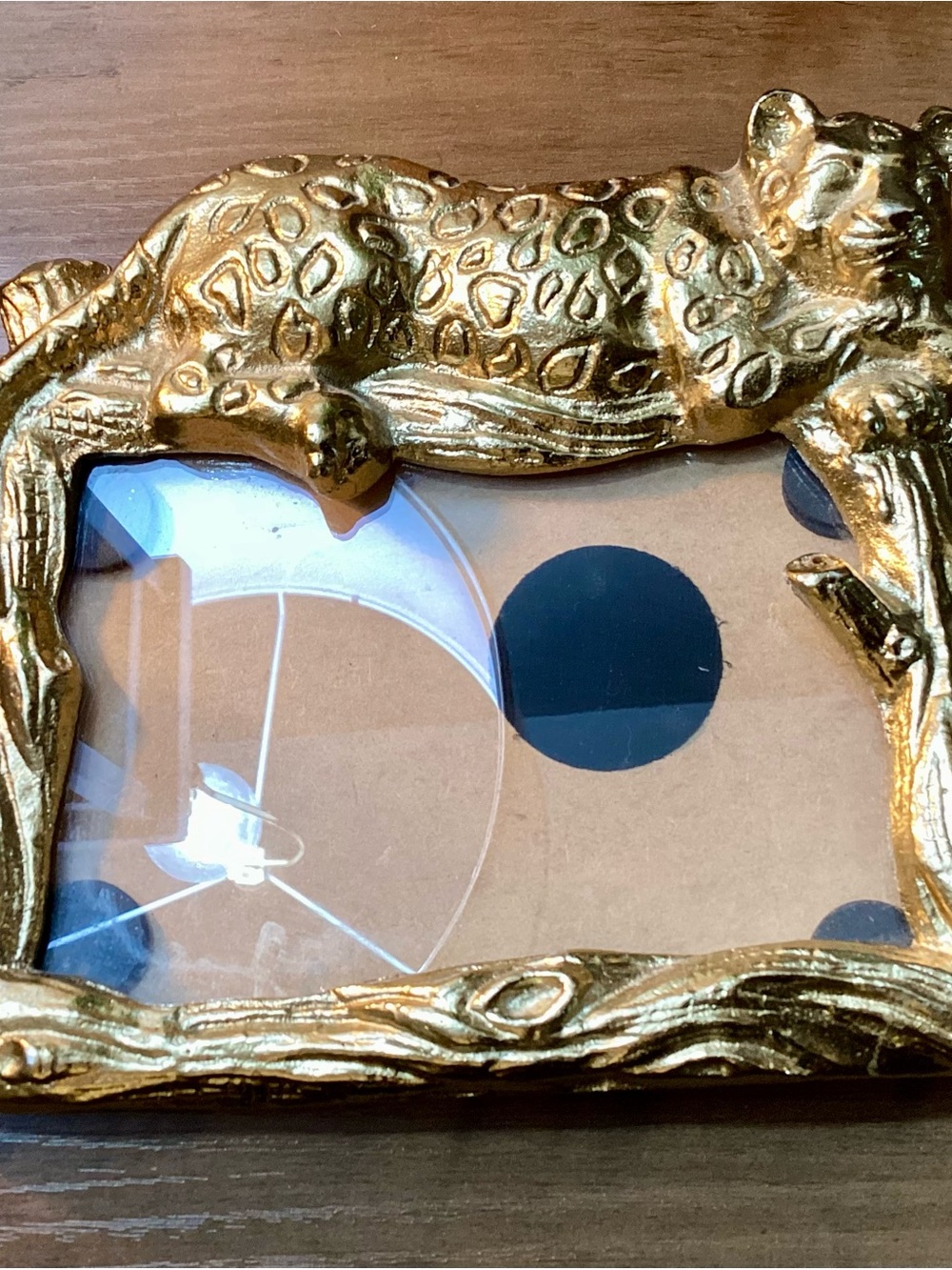 Gold Leopard Decorative Picture Frame by